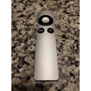 Genuine Apple TV Remote Control A1294 Apple TV 1st 2nd And 3rd Generation Silver
